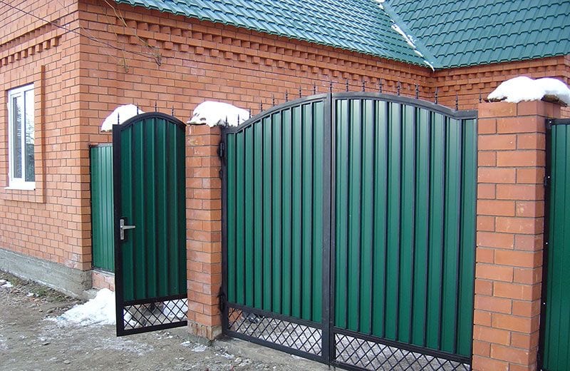Ворота «Шлюз» — Въездные ворота с индивидуальным дизайном